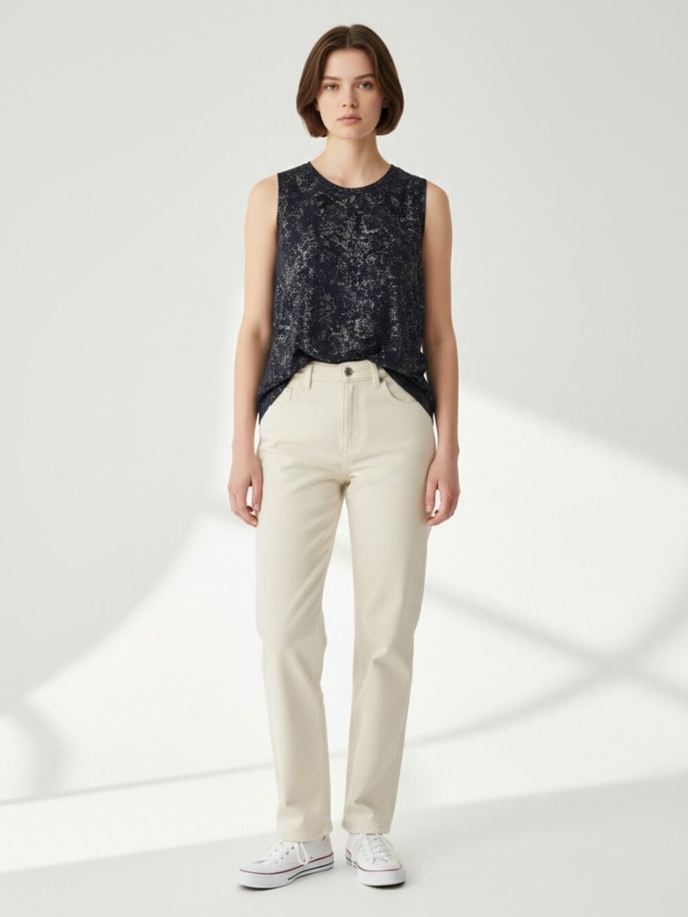 NWT C9 Champion Metallic Navy Duo Dry Tank XL Snakeskin print